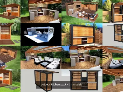outdoor kitchen pack 4
