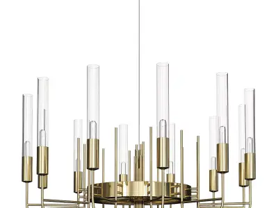 GALA II SUSPENSION Low-poly 3D model