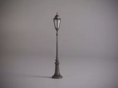 Urban Street Props Pack Low-poly 3D model