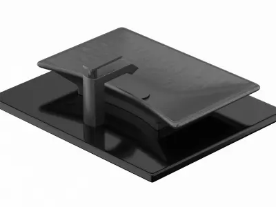 Waza Noir Cast Iron Lavatory 3D model