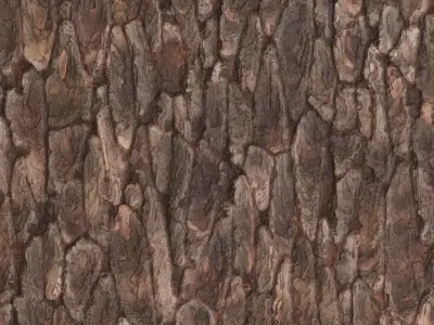 High-Gloss Varnished Pine Wood Planks PBR Seamless Texture