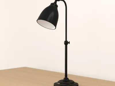 Desk Light Lamp 3D model