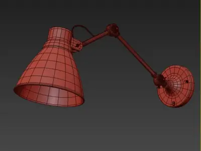 HERMOSA Industry Wall Lamp 3D model