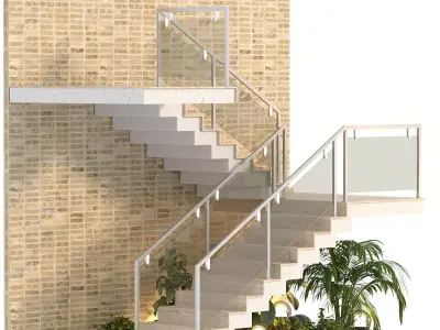 Staircase 09 3D model