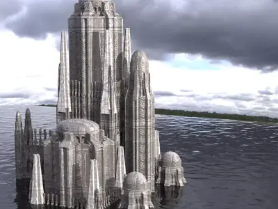 Dishonoured fortress 2 3D model