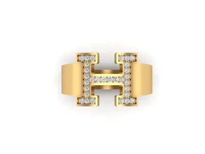 Jewelry ring 461 3D print model