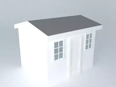 Decochalet 2015 garden shed 2 windows 245x298 Free 3D model