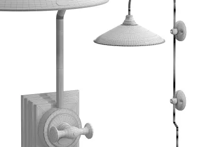Wall lamp Gusev 3D model