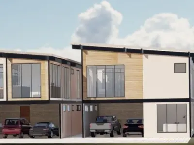 3D model of Eichler Style buildings 3D model