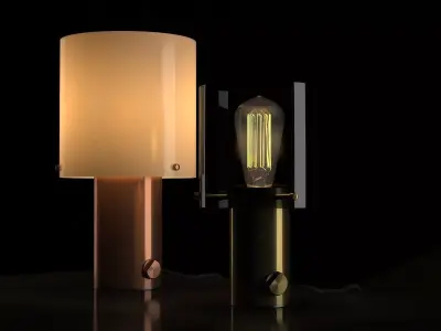 Walter Table Lamp 3D model