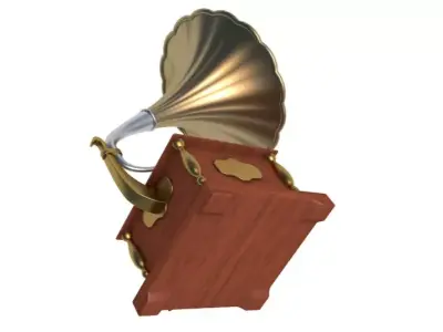 Gramophone 3D model