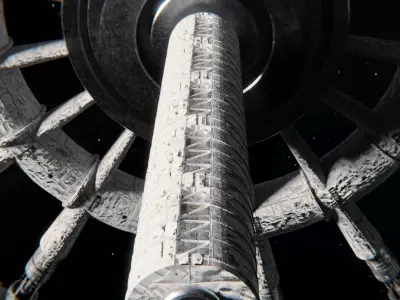 Space Station 3D model