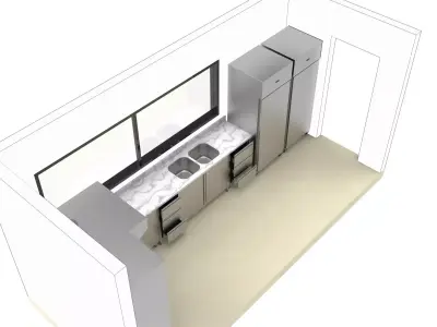 KITCHEN 102 3D model