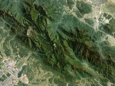 Mountain Range  3D model