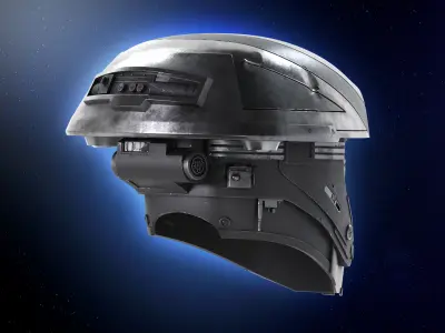 Captain Silvo Skeleton Crew Pirate helmet 3d model print 3D print model