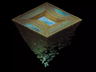 Titan Temple - Shitai 09 3D model