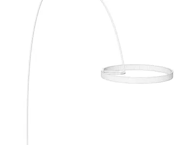 Outdoor designer lamp Mito by Occio black H210 3D model