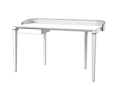 Inside World Desk 3D model