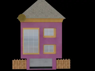 Company house 3D model