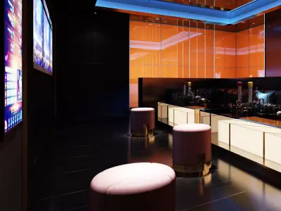 KTV room Low-poly 3D model