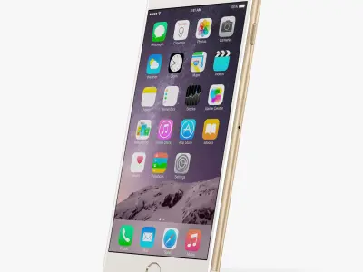 Apple iPhone 6 Plus Low-poly 3D model