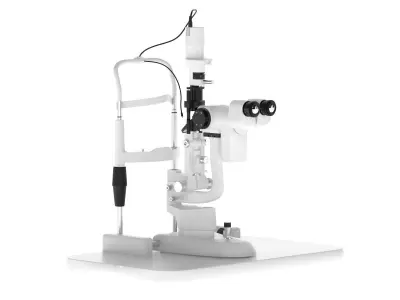 Medical Digital Slit Lamp 3D model