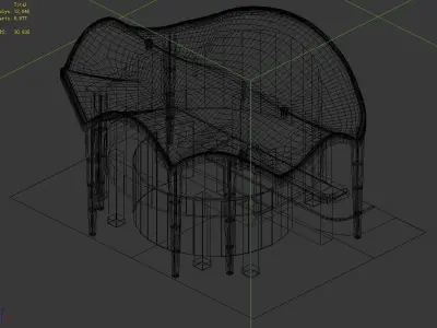 Heterogeneous - Building 02 3D model