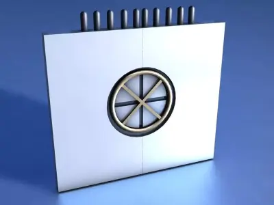 Vault Door Free 3D model