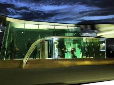 Bus station 3D model