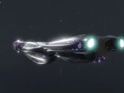 Mothership - Capitalship 3D model