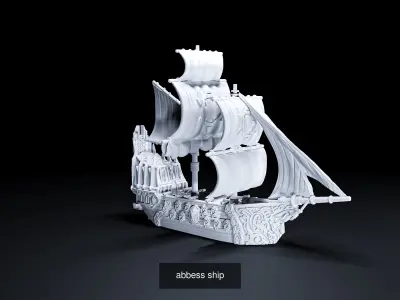 ships ORCS 3D Model Pack