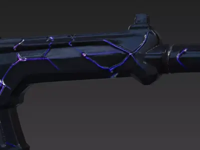 aetherborne skin concept phantom Low-poly 3D model