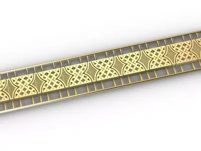 Gold bracelet chains new collection 21-30 3D print model 3D print model