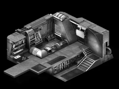 Crystal Palace - Flea Market Indoor 3D model
