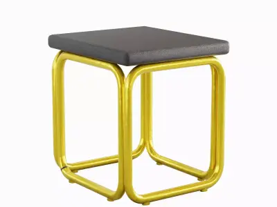 Modern Stool 03 Low-poly 3D model