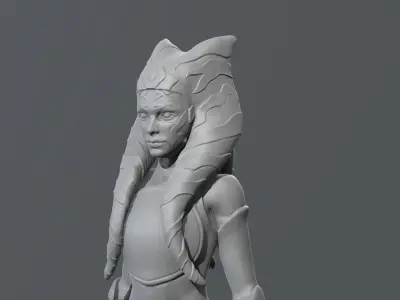 Ashley Eckstein -  Ahsoka Tano - Star Wars 3D print model