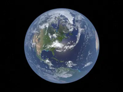 Photorealistic Earth - 4K Textures 3D model