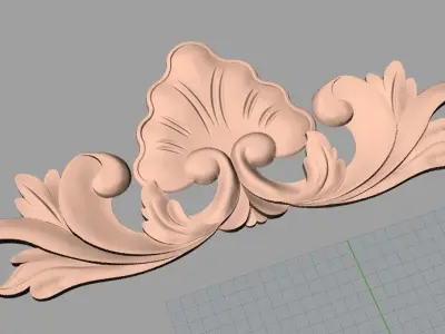 CNC 3D relief models STL format file used for artcam aspire E360 3D model