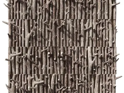 Branch decor n90 3D model