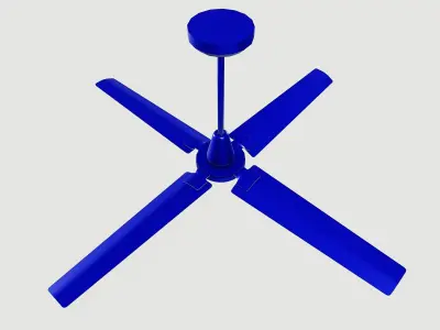 Ceiling fan 3D model