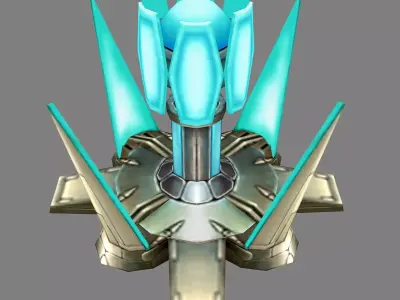 Rotating Fort - Shock Type 03 3D model