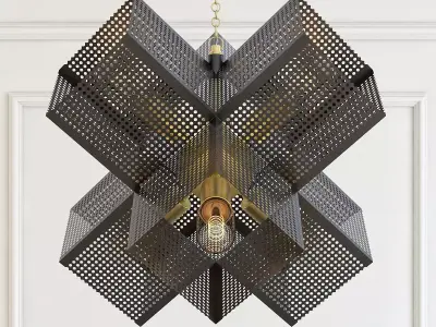Dax chandelier 3D model