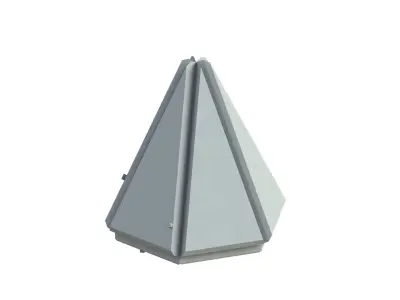 Sci Fi Object No 2285 Low Poly Low-poly 3D model