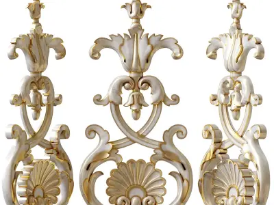 Decor vertical 02 3D model