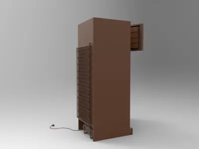 refrigerator mod2 3D print model