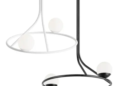 Pendant lamp NA LINII 3D model