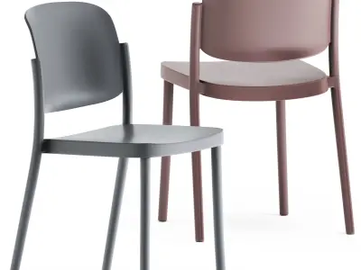 Chair Piazza 1 by Colos 3D model