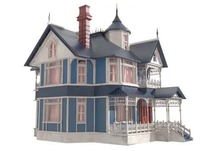 Victorian House 3D model
