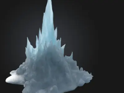 iceberg 3D model