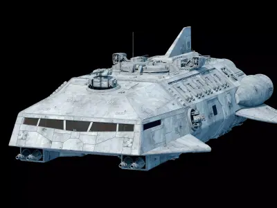 star wars Assault Transport 3D model